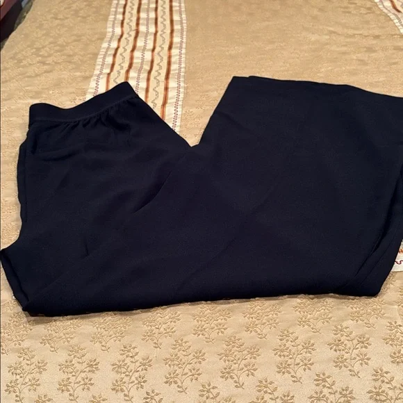 NWT SPANX crepe pants, high rise, pull on, wide leg, pleats, 20542T, XLTall - Picture 11 of 11